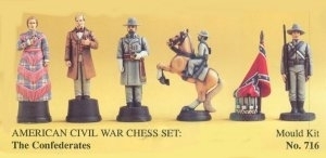 Schachspiel Südstaaten Armee