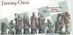 Schachspiel Diener des Schattens Fantasy