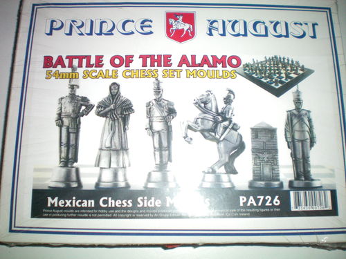 Schachspiel Schlacht von Alamo Mexikaner