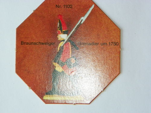 Nürnberger Meisterzinn Form Nr. 1102 Grenadier maeschierend 40mm